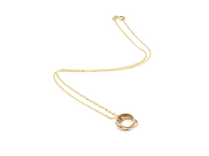 Collana Trinity di Cartier D'oro - vista 2