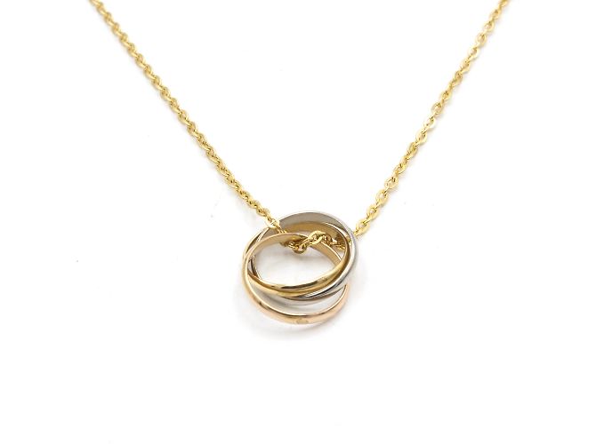 Collana Trinity di Cartier D'oro - vista 3