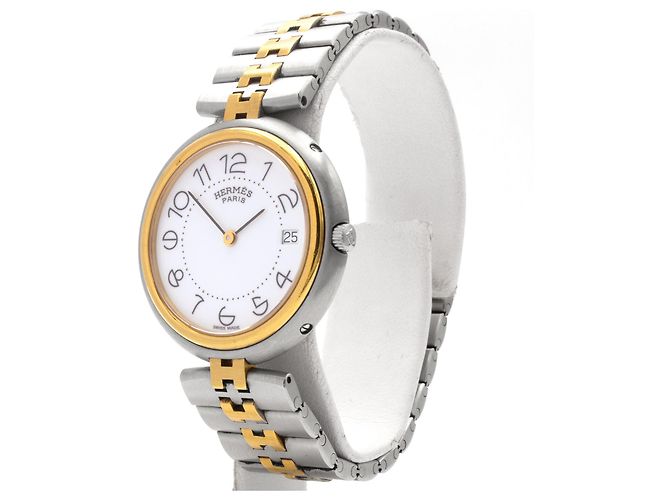 Reloj Hermès, modelo "Profile". Dorado - vista 2