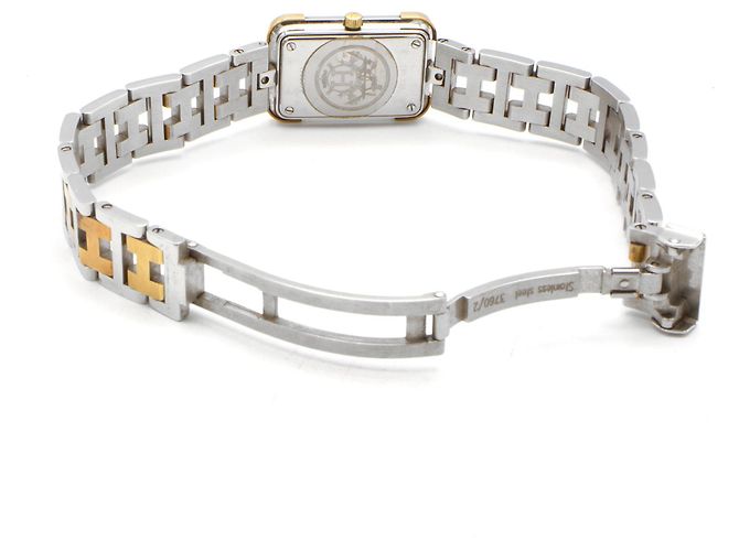 Hermès "Croisière" Uhr Golden - Ansicht 5
