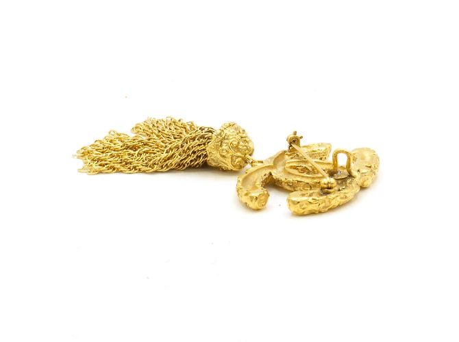 Spilla Chanel, collezione Mark. D'oro - vista 4