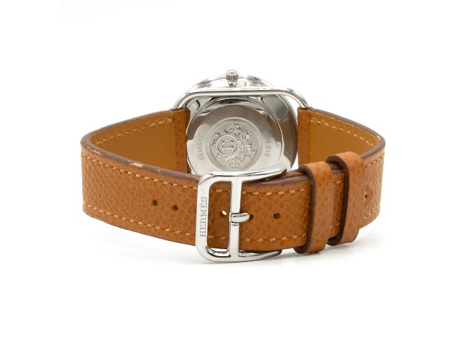 Hermès Arceau Uhr (Modell AR4.510) Silber - Ansicht 5