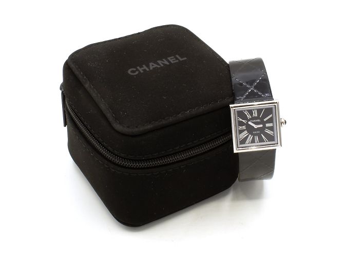 Chanel Mademoiselle Uhr Schwarz - Ansicht 5