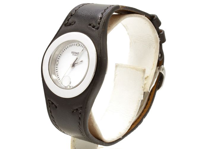 Harnais Uhr (HA3.210) von Hermès Schwarz - Ansicht 2