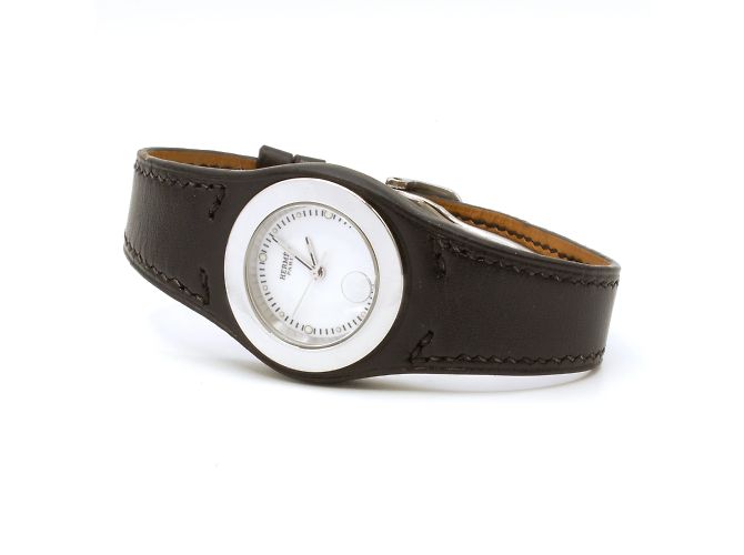 Harnais Uhr (HA3.210) von Hermès Schwarz - Ansicht 3