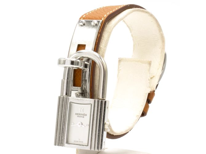 Orologio Kelly di Hermès Argento - vista 3