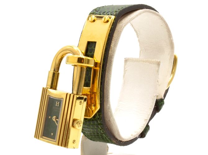 Relógio Kelly da Hermès Verde - vista 3