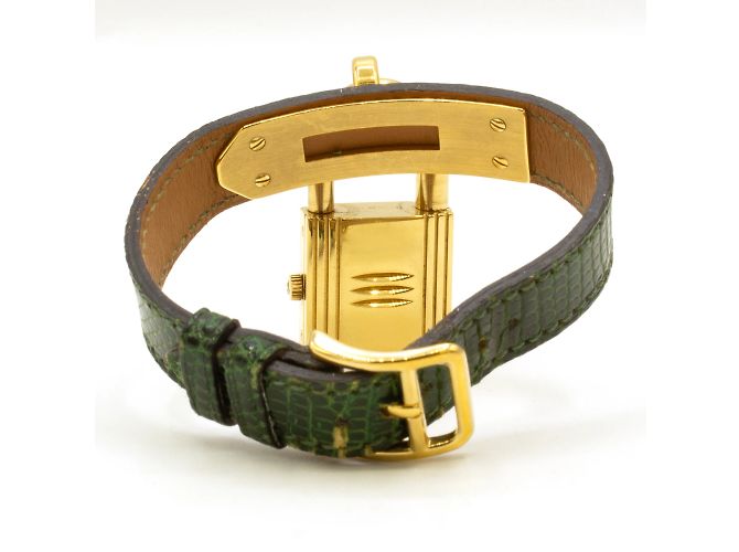 Relógio Kelly da Hermès Verde - vista 4