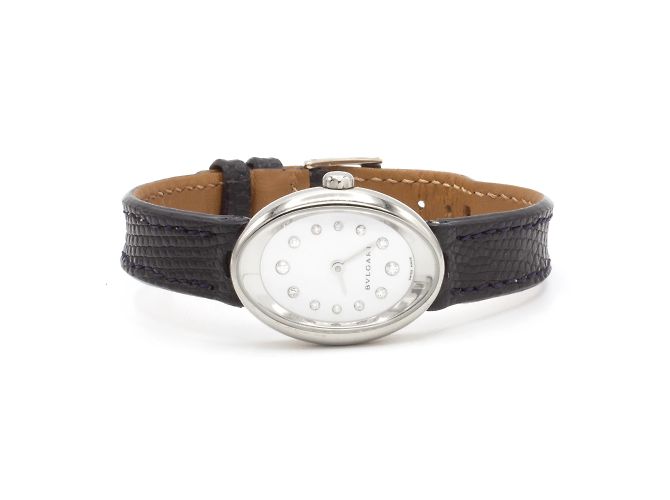 Bulgari Oval Uhr, Modell OV27G. Golden - Ansicht 3
