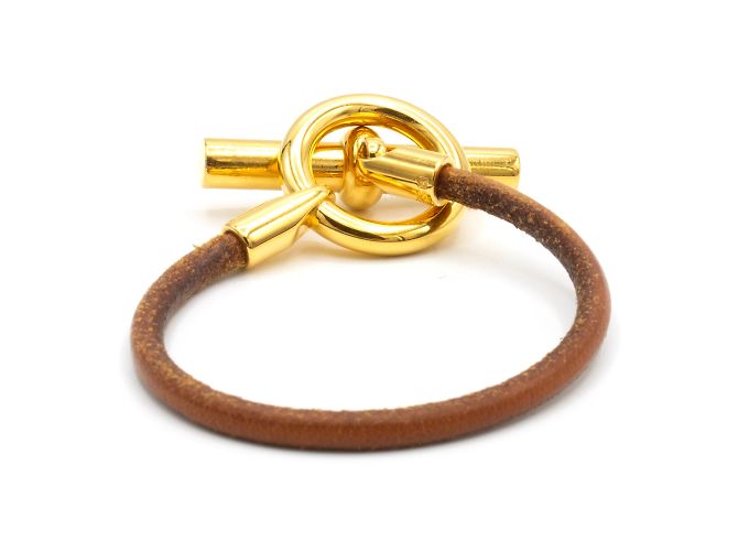 Très joli bracelet Glenan d'Hermès Golden - view 3