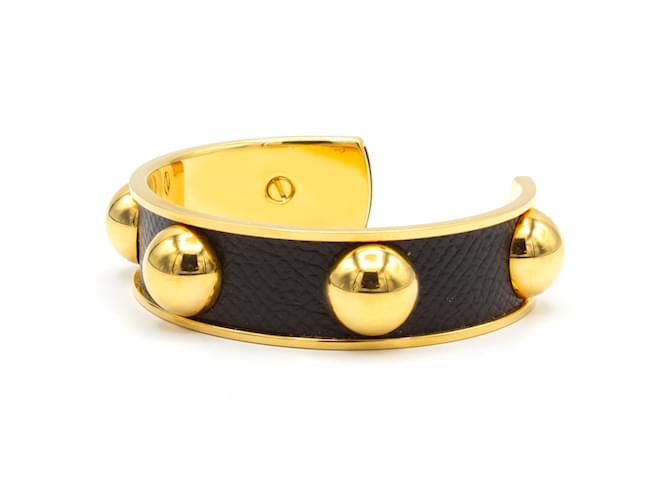 Pulseira bangle Hermès Dourado - vista 2