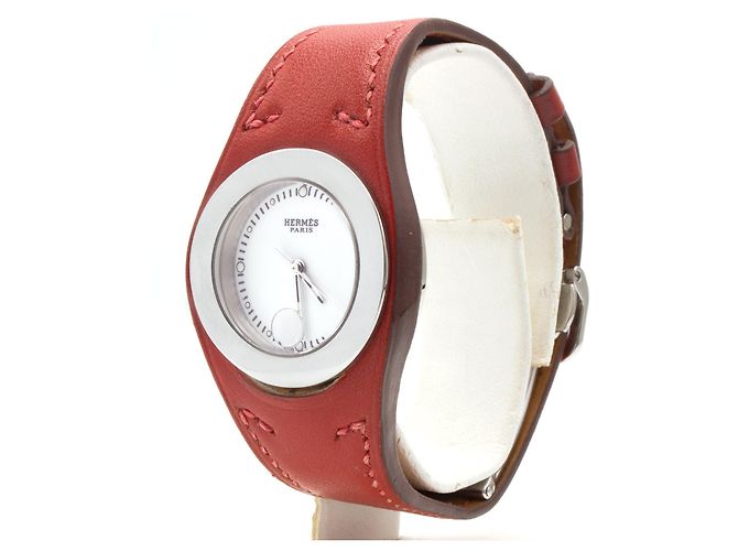 Harnais Uhr (HA3.210) von Hermès Rot - Ansicht 2