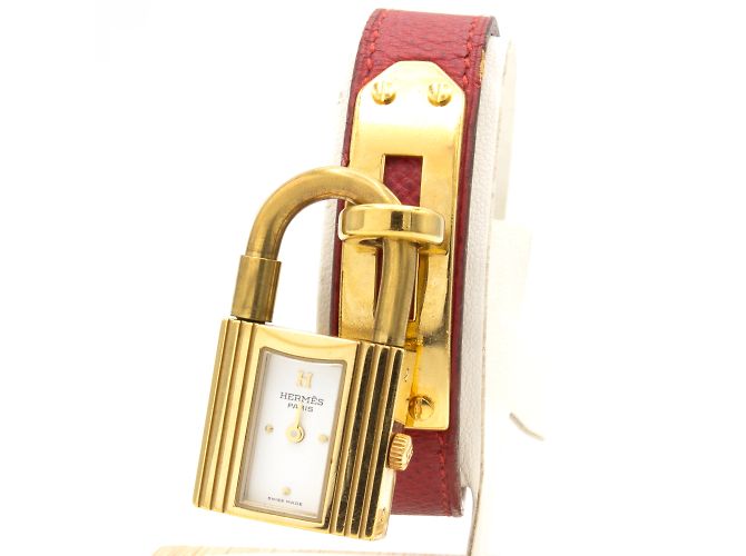 Relógio Kelly da Hermès. Dourado - vista 2