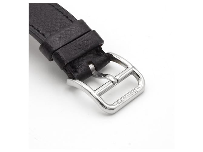 Hermès Hermes Cape Cod CC3.510 Dual Time Uhr. Silber - Ansicht 4