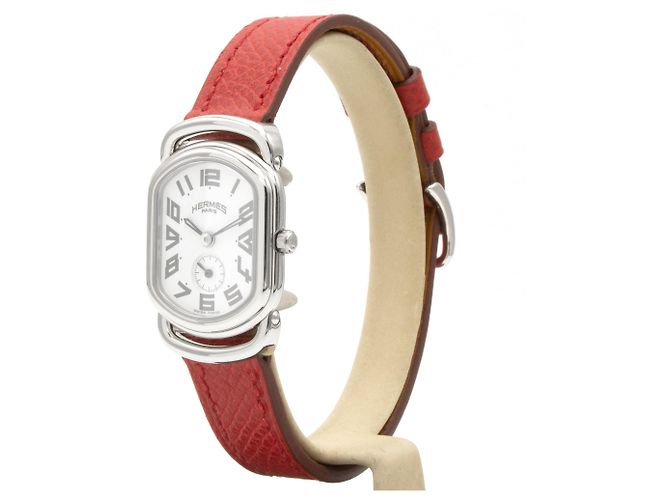 Hermès Orologio Hermes Rallye RA2.210 (PM / modello piccolo) per donne Argento - vista 2