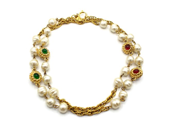 Collar barroco de Chanel. Dorado - vista 3