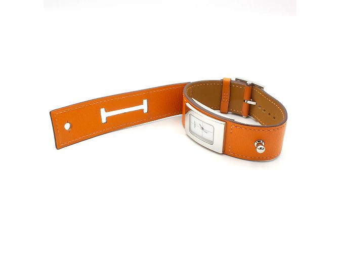 Reloj Hermès "Cherche Midi" (Modelo CM1.210). Naranja - vista 4