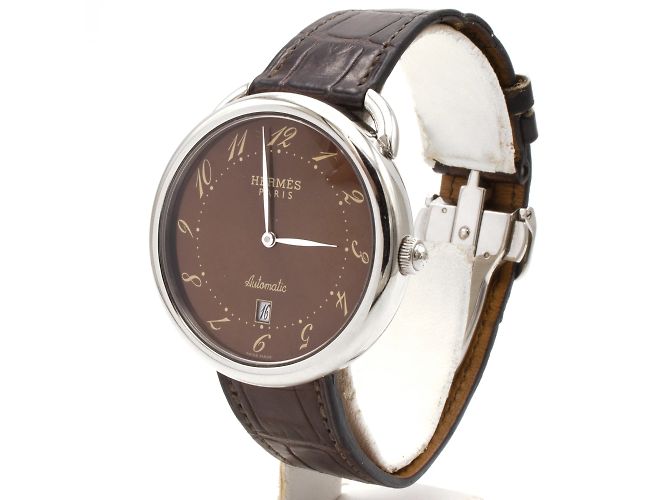 Orologio Hermès Arceau modello AR4.810. Argento - vista 2
