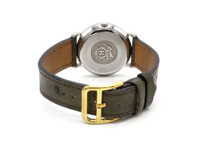 Relógio Hermès Sellier. Dourado - vista 3