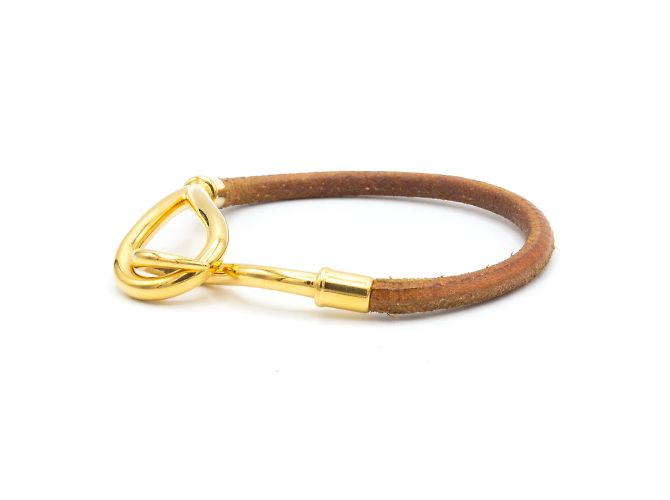Jumbo-Armband von Hermès. Golden - Ansicht 2