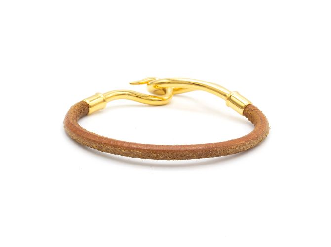 Jumbo-Armband von Hermès. Golden - Ansicht 3