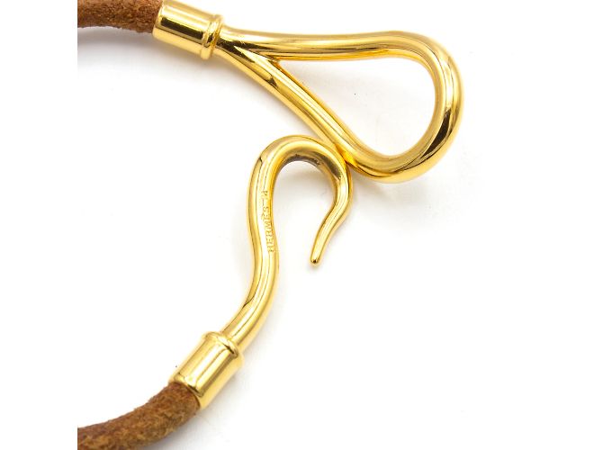Jumbo-Armband von Hermès. Golden - Ansicht 5