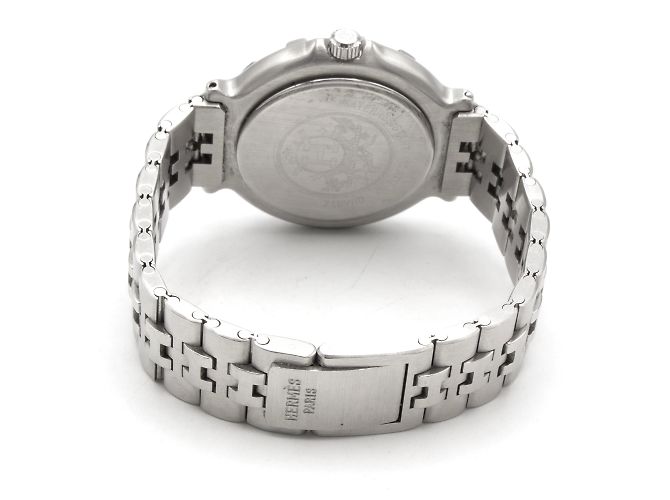 Reloj Hermès Capitaine Nemo de acero Plata - vista 4