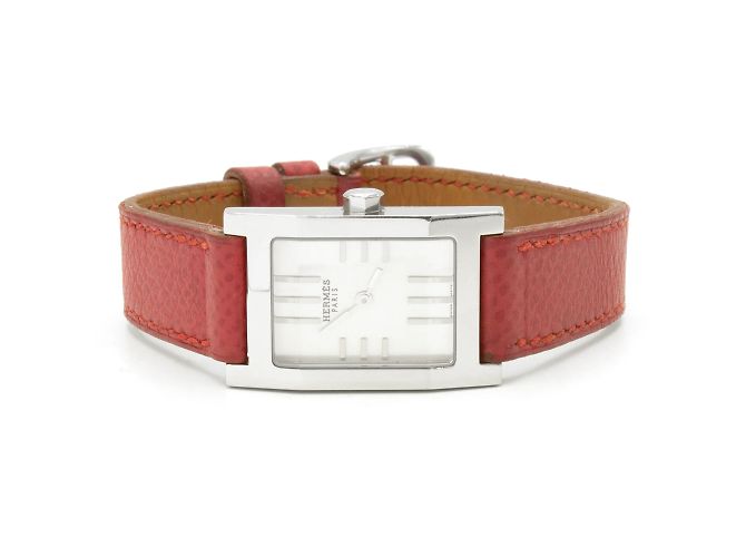 Reloj de pulsera Hermès Tandem en acero Plata - vista 4