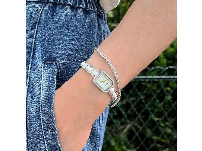 Chanel Premiere Keramik Uhr Silber - Ansicht 2