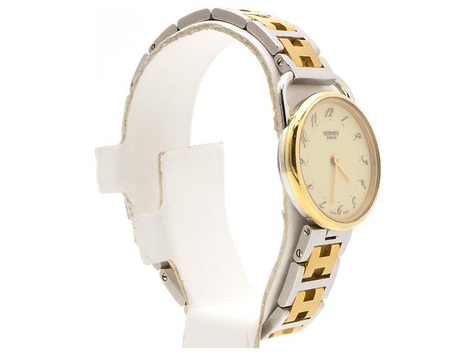 Magnífico reloj de dama "Arceau" de Hermès Dorado - vista 3