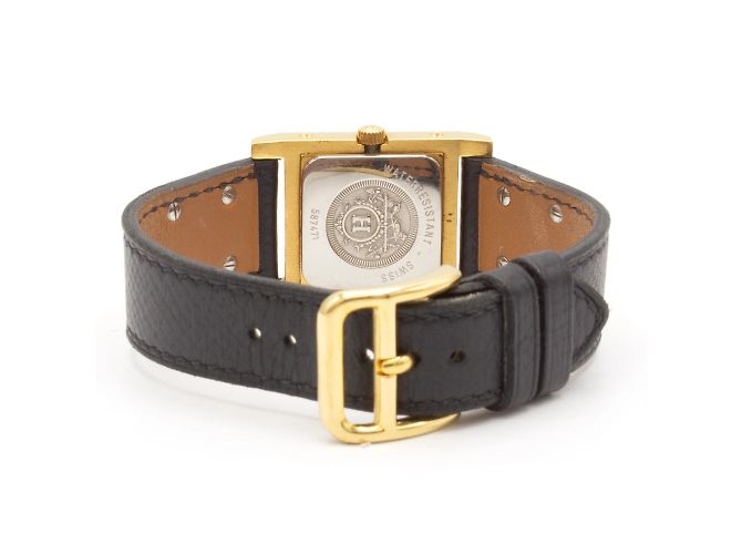 Reloj de señora Médor de Hermès en dorado - vista 6