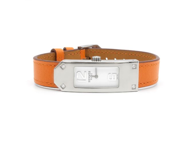 Hermès Hermes Kelly II Uhr (KT1.230). Silber - Ansicht 3