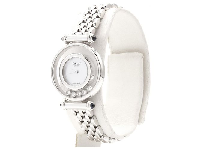 Chopard-Uhr, Happy Diamonds Kollektion Silber - Ansicht 2