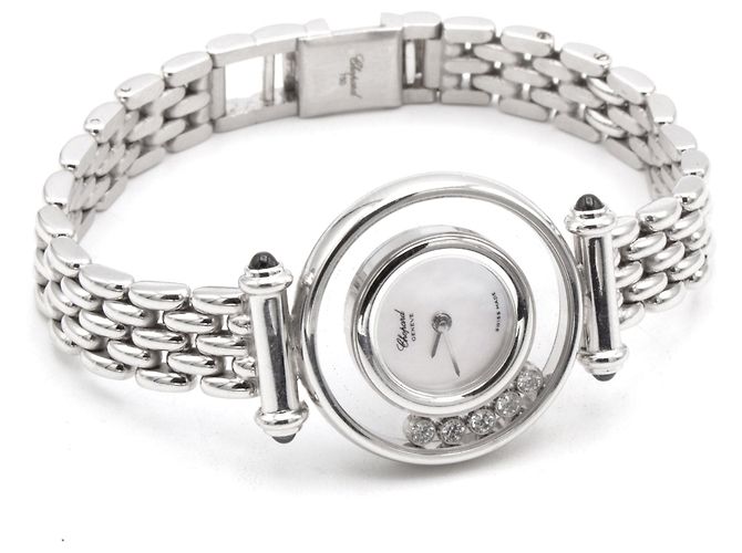 Chopard-Uhr, Happy Diamonds Kollektion Silber - Ansicht 4