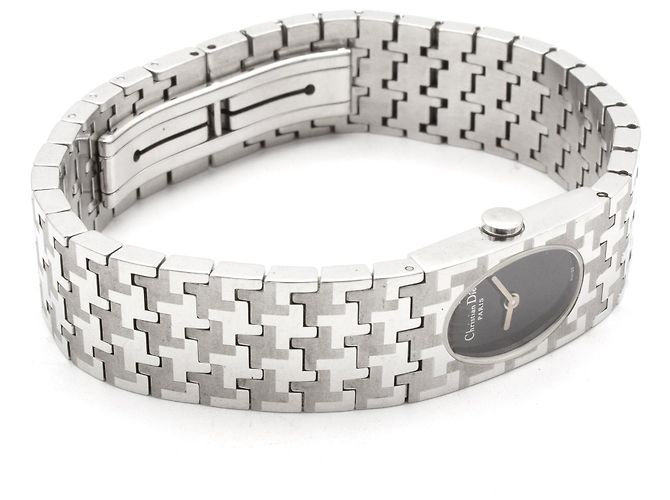 Reloj Dior Miss Dior de acero con esfera negra Plata - vista 3