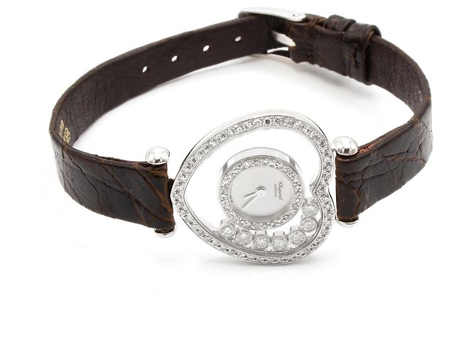 Chopard-Uhr, Happy Diamonds Kollektion Silber - Ansicht 2