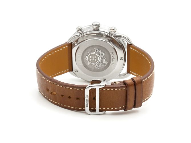 Hermès Orologio Arceau Chrono (modello AR4.910). Argento - vista 4