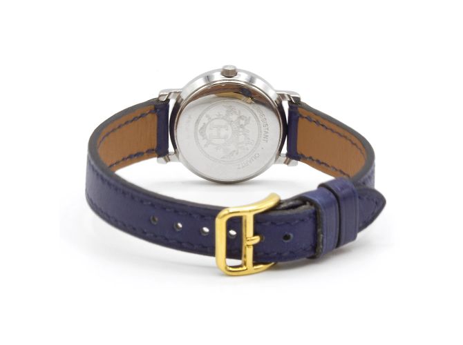 Sellier-Uhr von Hermès. Golden - Ansicht 4