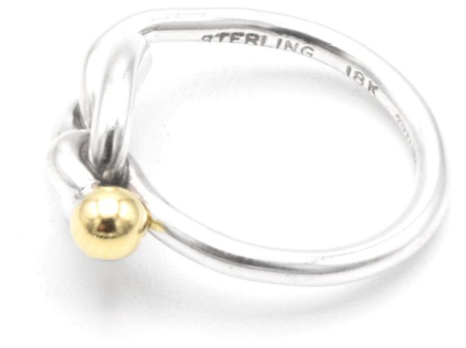 Hook & Eye Ring von Tiffany & Co. Silber - Ansicht 3
