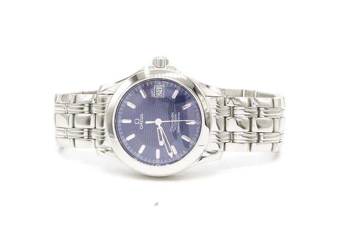 Orologio Omega Seamaster (modello 2501.81.00) Argento - vista 3