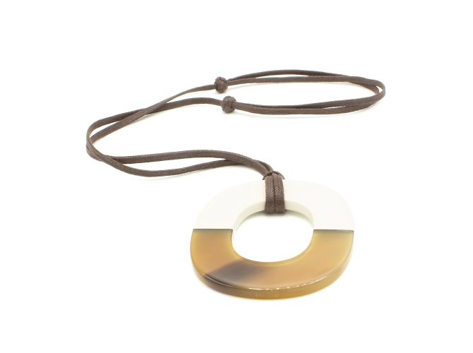 Colar Hermès, modelo Isthme. Multicor - vista 3