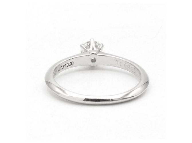 Verlobungsring von Tiffany & Co. Silber - Ansicht 4