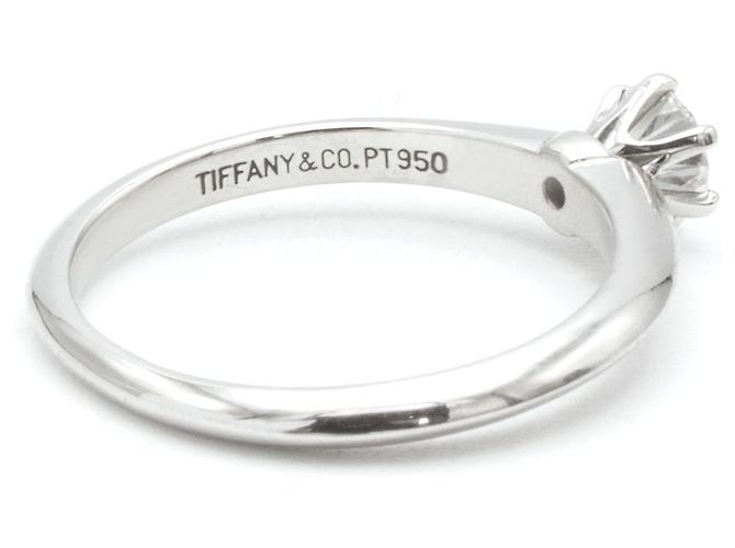 Verlobungsring von Tiffany & Co. Silber - Ansicht 6