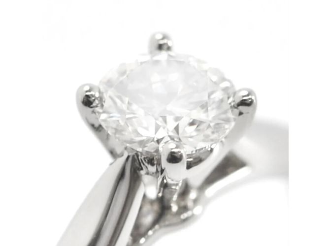 Cartier Solitaire 1895 Ring. Silber - Ansicht 3