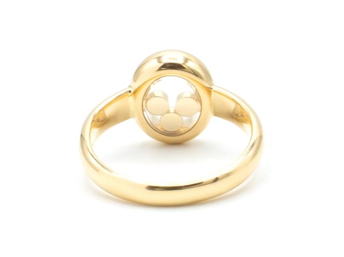 Anillo Chopard "Happy Diamonds". Dorado - vista 4