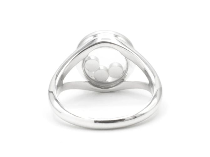 Anello "Happy Diamonds" di Chopard. Argento - vista 3