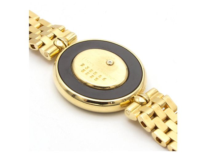 Chopard-Uhr, Happy Diamonds-Kollektion. Golden - Ansicht 3