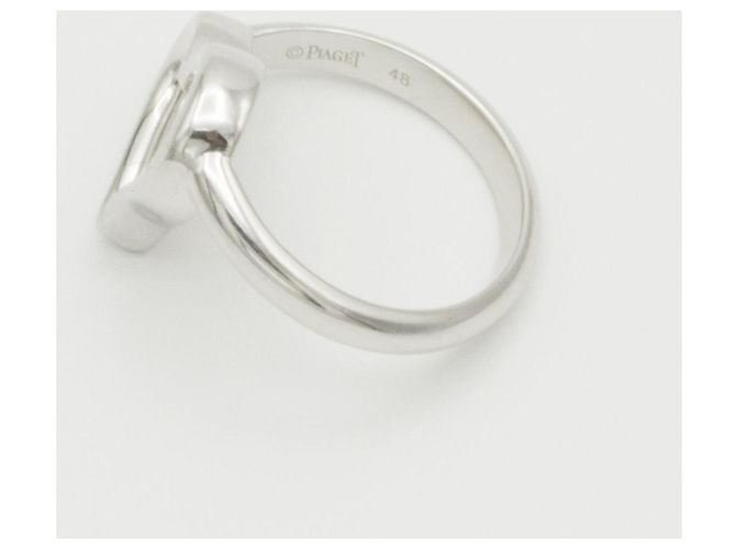 Anello Beautiful Heart Piaget in oro bianco e madreperla Argento - vista 3