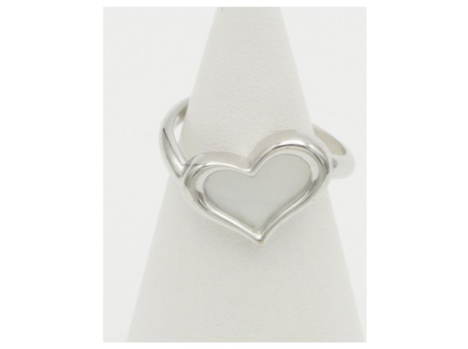 Anello Beautiful Heart Piaget in oro bianco e madreperla Argento - vista 5