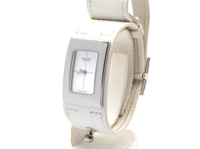 Reloj Hermès "Cherche Midi". Plata - vista 2